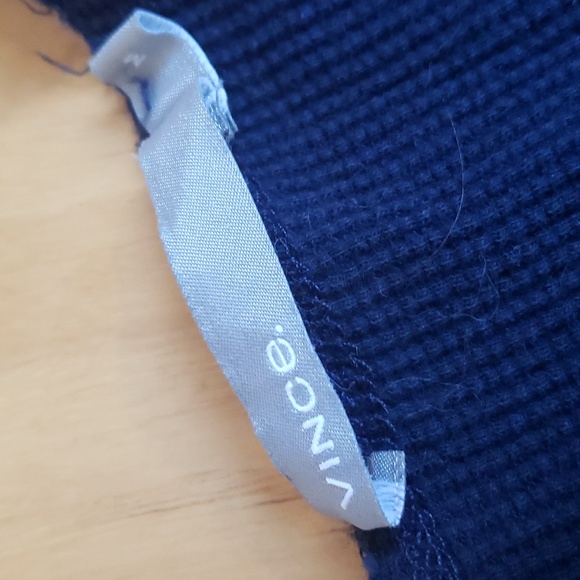 Vince Raw Edge Thermal Pullover - Picture 3 of 9